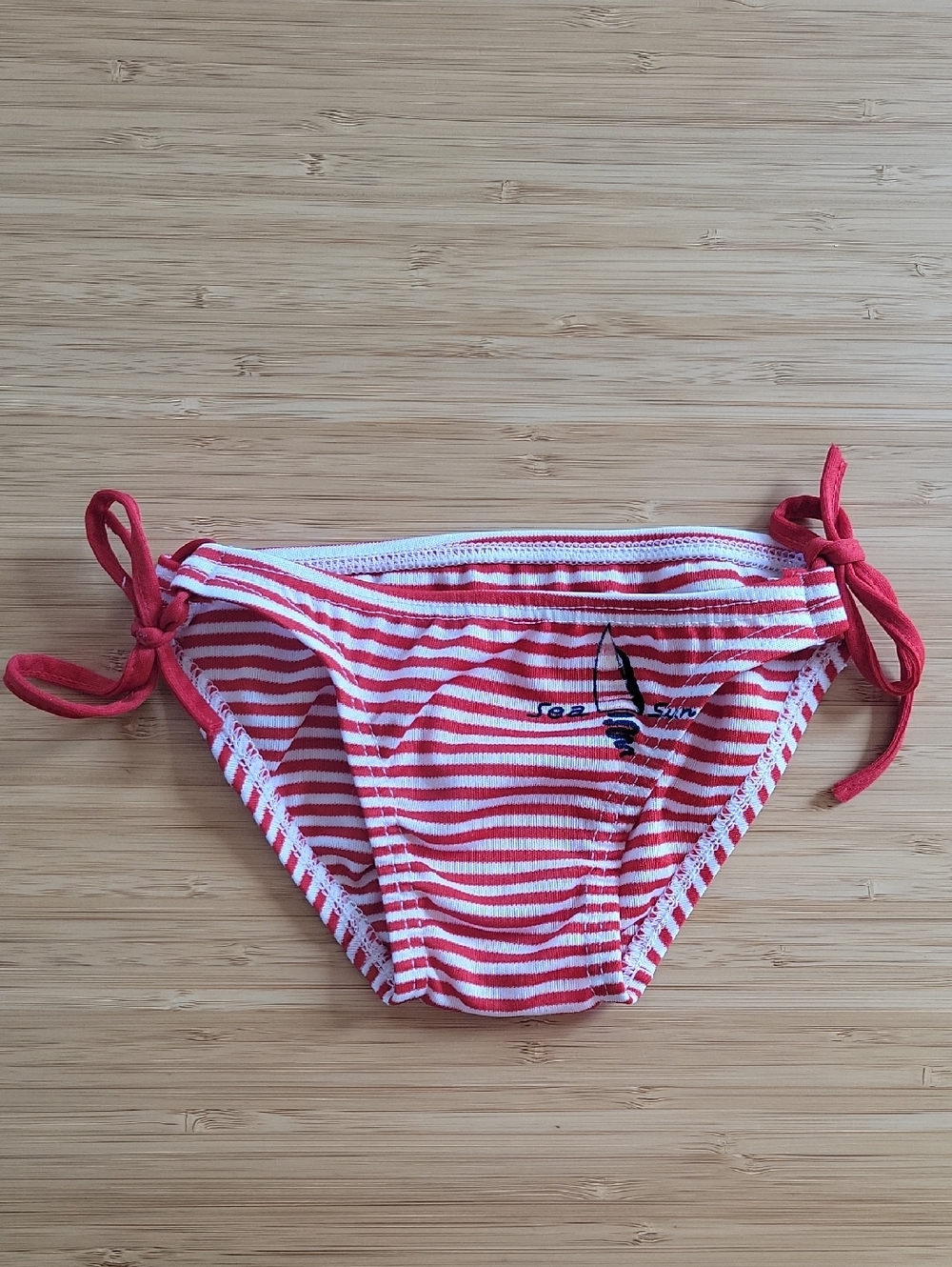 Girl 1-2 Years Tie-Side Bikini Bottom New